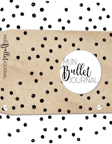 Bullet Journal Office 16x21,5cm dotted papier omslag Black Dot 