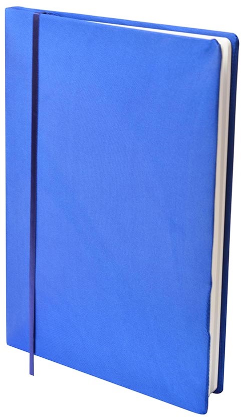 stapel geest scannen Rekbare boekenkaft Dresz A4 blauw