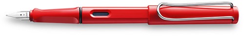 Lamy vulpen Safari 016 Red penpunt M