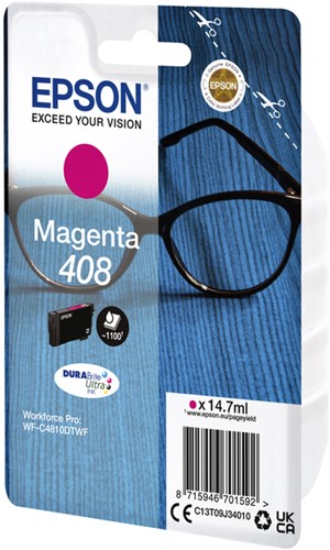 Inktcartridge Epson T09J340 408 magenta