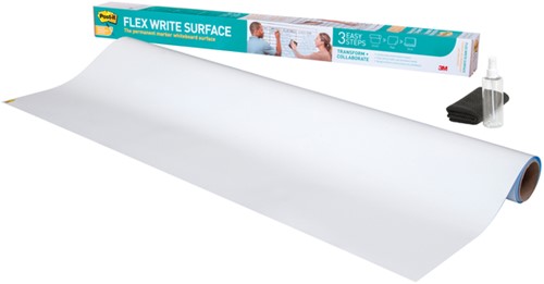 Whiteboardfolie 3M Post-it Flex Write Surface 121,9x182,9cm wit