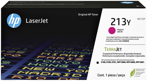 Toner HP W2133Y  213Y  magenta