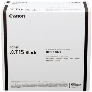 Toner Canon T15 zwart