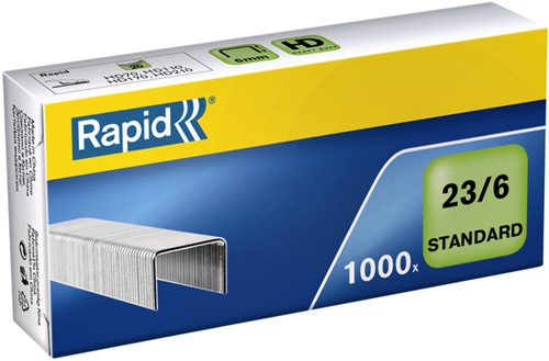 Nieten Rapid 23/6 gegalvaniseerd 1000 stuks | afname per 5 doosjes