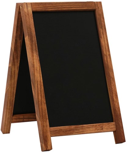 Krijtbord Europel tafelmodel mini 15x25cm staand blank