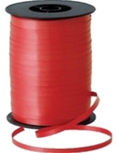 Cadeaulint spoel 5mm x 500meter rood kleur 07