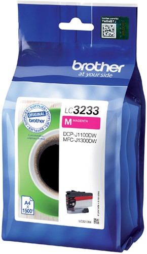 Inktcartridge Brother LC-3233M magenta