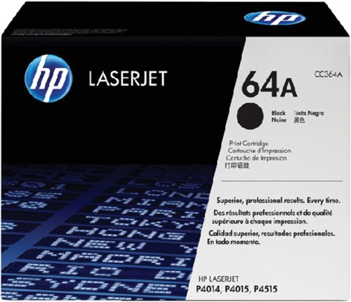 Toner HP CC364A 64A zwart