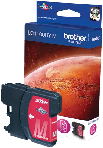 Inktcartridge Brother LC-1100HYM magenta