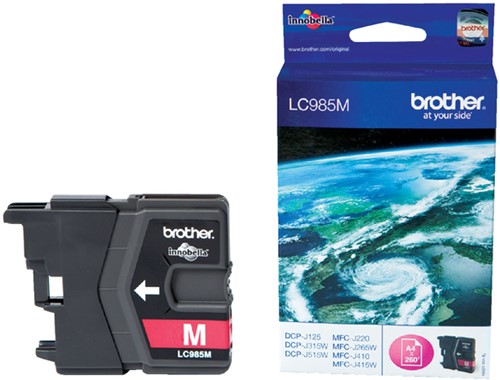 Inktcartridge Brother LC-985M magenta