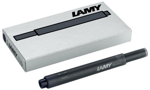 Inktpatroon Lamy T10 zwart 5 stuks