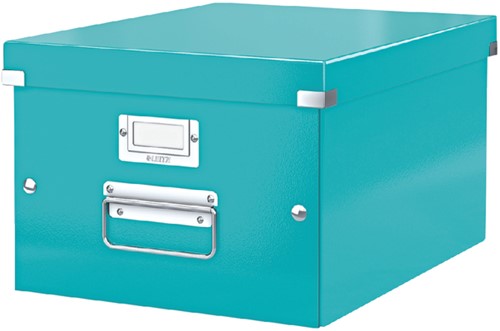 Opbergbox Leitz Click & Store 265x188x335mm ijsblauw