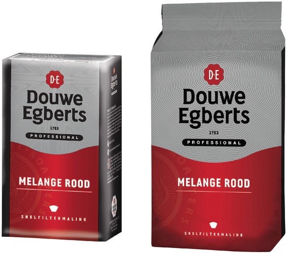 Open lening Voorwaardelijk Koffie Douwe Egberts snelfiltermaling Roodmerk 500 gram