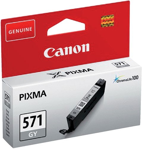 Inktcartridge Canon CLI-571GY grijs