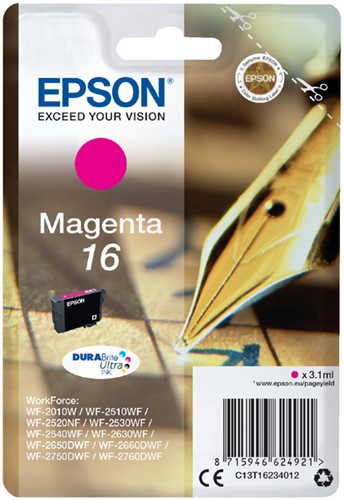 Inktcartridge Epson T1623 magenta