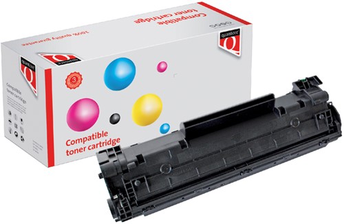 Toner QUANTORE CB436A 36A HC zwart (HP)