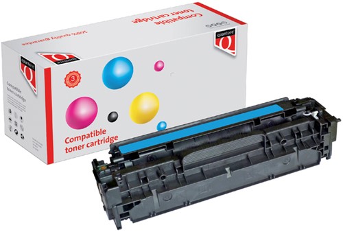 Toner QUANTORE CC531A 304A blauw (HP)