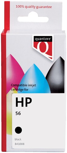 Inktcartridge QUANTORE C6656D 56 zwart (HP)