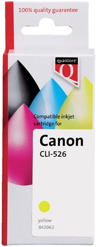 Inktcartridge QUANTORE CLI-526 geel (Canon)