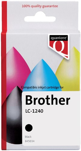 Inktcartridge QUANTORE LC-1240 zwart (Brother)