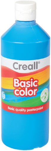 Plakkaatverf Creall basic 500ml 10 primair blauw