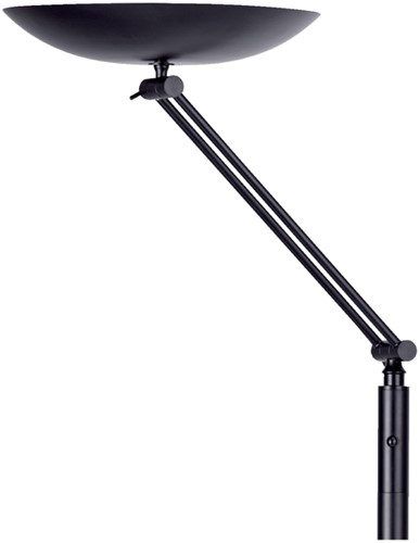 Vloerlamp Unilux Varialux Articulé zwart