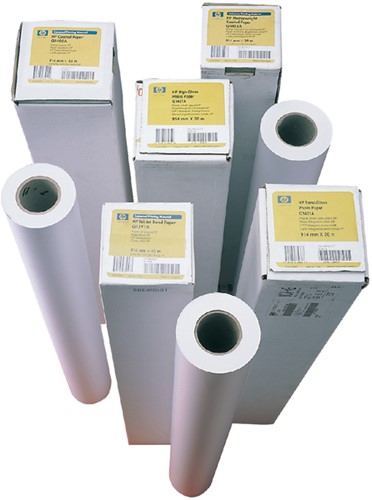 Ploterpapier HP C6019B 610mmx45,7m 90gr coated