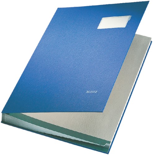 Vloeiboek Leitz 5700  20 vakken blauw