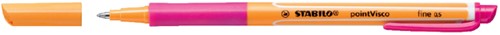 Rollerpen Stabilo Pointvisco roze 0.5mm | afname per 10 stuks