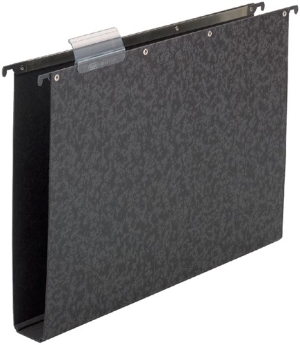 Hangmap Elba Vertic A4 40mm hardboard zwart | afname per 10 stuks