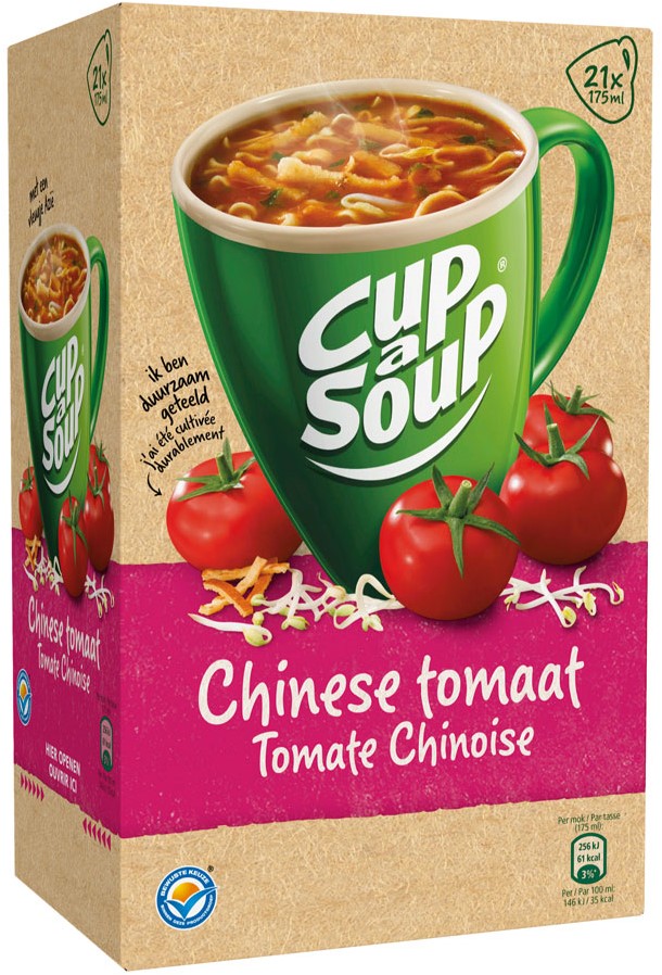 Unox Cup A Soup Sachets Chinese Tomaat 21x 175ml